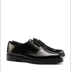 Tory Burch Mick Leather Oxford Shoe women US 6 black